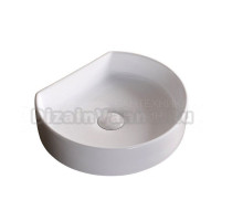 Накладная раковина Ceruttispa CR7088 40 глянцевая белая