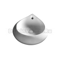 Накладная раковина Ceruttispa CR045E 48 глянцевая белая