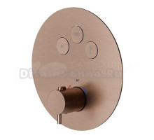 Термостатический смеситель встраиваемый Newform X-Steel 316 70427EX.59.067 С ВНУТРЕННЕЙ ЧАСТЬЮ, copper bronze