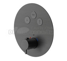 Термостатический смеситель встраиваемый Newform X-Steel 316 70427EX.59.064 gun metal