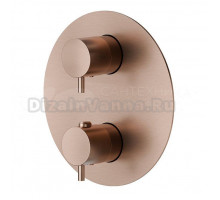 Термостатический смеситель встраиваемый Newform X-Steel 316 69663EX.59.067 copper bronze