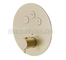 Термостатический смеситель встраиваемый Newform X-Steel 316 70427EX.59.098 pale gold