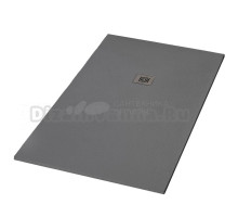 Поддон для душа Starohome Stpool LITE 100х70 см, матовый серый