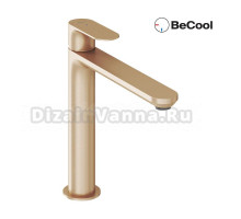 Смеситель для раковины Ravak Eleganta EL 014.61RGB BeCool, брашированное розовое золото