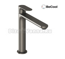 Смеситель для раковины Ravak Eleganta EL 014.21GB BeCool, брашированный графит