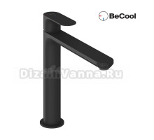Смеситель для раковины Ravak Eleganta EL 014.21BLM BeCool, матовый черный