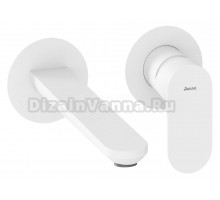 Смеситель для раковины Ravak Eleganta EL 019.10WV.O1 белый вельвет