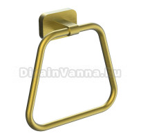 Держатель для полотенец Wonzon & Woghand Graffity WW-9313-BG брашированное золото, кольцо