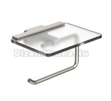 Держатель для туалетной бумаги Wonzon & Woghand Graffity WW-9326-BN брашированный никель