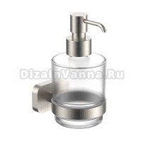 Дозатор для жидкого мыла Wonzon & Woghand Graffity WW-9333-BN настенный, никель