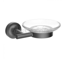 Мыльница Wonzon & Woghand Simple WW-6522-BGM настенная, стеклянная