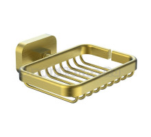 Мыльница Wonzon & Woghand Graffity WW-9324-BG настенная, золотая