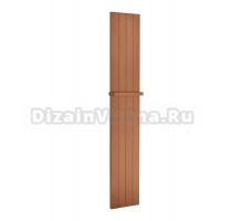 Полотенцесушитель электрический Boheme Flat 725-BRB 150x25 см, скрытое подключение, брашированная бронза, I-образный