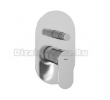 Встраиваемый смеситель для душа и ванны Ravak Eleganta EL 061.00CR.O2 С ВНУТРЕННЕЙ ЧАСТЬЮ, хром