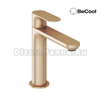 Смеситель для раковины Ravak Eleganta EL 012.61RGB BeCool, брашированное розовое золото