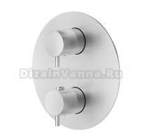 Термостатический смеситель встраиваемый Newform X-Steel 316 69663EX.50.050 С ВНУТРЕННЕЙ ЧАСТЬЮ, на 3 потребителя, inox