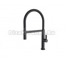 Кухонный смеситель KUCHENSTERN TURM-E нержавеющая сталь 405BL40