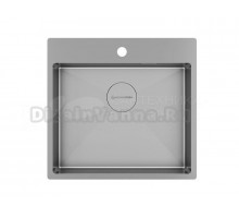 Кухонная мойка KUCHENSTERN WERK 60 нержав.сталь 507SS50