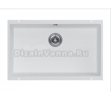 Кухонная мойка KUCHENSTERN UNDER 80 белый 103WH10