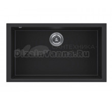 Кухонная мойка KUCHENSTERN SUB 80 черный 202BL20