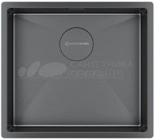 Кухонная мойка KUCHENSTERN KRAFT 50 вороненая сталь 501GM50