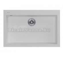 Кухонная мойка KUCHENSTERN OBEN 80 белый 205WH20