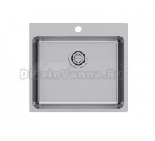 Кухонная мойка KUCHENSTERN HERD 60 нержав.сталь 558SS50