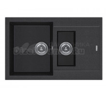 Кухонная мойка KUCHENSTERN PLAT 60-2 антрацит 207AN20