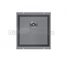 Кухонная мойка KUCHENSTERN UNDER 50 титан 100TN10