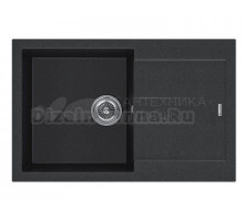 Кухонная мойка KUCHENSTERN PLAT 50 антрацит 206AN20