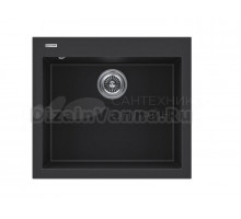Кухонная мойка KUCHENSTERN OBEN 60 черный 204BL20