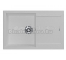 Кухонная мойка KUCHENSTERN PLAT 50 белый 206WH20