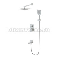 Душевой комплект Wonzon & Woghand Diamond WW-88939011-BN С ВНУТРЕННЕЙ ЧАСТЬЮ, брашированный никель