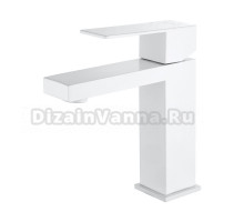 Смеситель для раковины Wonzon & Woghand WW-A40982-MW белый матовый
