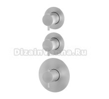 Термостатический смеситель встраиваемый Newform X-Steel 316 69859EX.50.050 С ВНУТРЕННЕЙ ЧАСТЬЮ, stainless steel