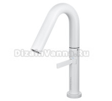 Смеситель для раковины Wonzon & Woghand WW-6068-MW белый матовый