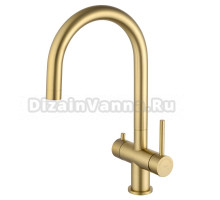 Смеситель для кухни Wonzon & Woghand WW-3211-BG брашированное золото