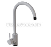 Смеситель для кухни 35к MIXLINE ML-GS15 (341) молоко, высокий излив