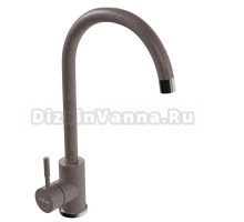 Смеситель для кухни 35к MIXLINE ML-GS15 (302) песочный, высокий излив