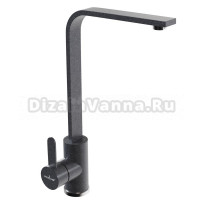 Смеситель для кухни 35к MIXLINE ML-GS14 (309) темно-серый, высокий излив