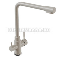 Смеситель для кухни 35к MIXLINE ML-GS13 (331) белый с выходом для питьевого фильтра