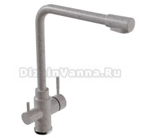 Смеситель для кухни 35к MIXLINE ML-GS13 (328) бежевый с выходом для питьевого фильтра