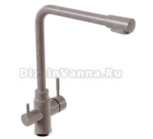 Смеситель для кухни 35к MIXLINE ML-GS13 (302) песочный с выходом для питьевого фильтра