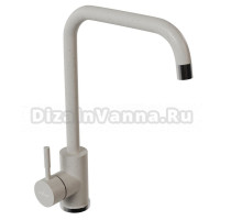 Смеситель для кухни 35к MIXLINE ML-GS12 (331) белый, высокий излив