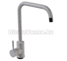 Смеситель для кухни 35к MIXLINE ML-GS12 (310) серый, высокий излив