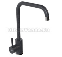 Смеситель для кухни 35к MIXLINE ML-GS12 (309) темно-серый, высокий излив