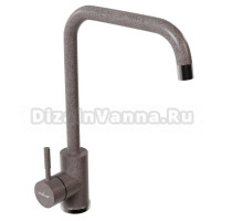 Смеситель для кухни 35к MIXLINE ML-GS12 (302) песочный, высокий излив