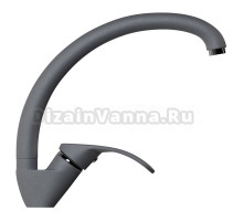 Смеситель для кухни 35к MIXLINE ML-GS02 (342) графит, высокий излив