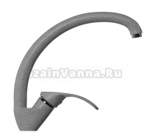 Смеситель для кухни 35к MIXLINE ML-GS02 (310) серый, высокий излив