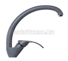 Смеситель для кухни 35к MIXLINE ML-GS02 (309) темно-серый, высокий излив